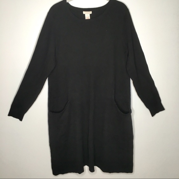 Sundance Dresses & Skirts - Sundance Black Sweater Dress EUC